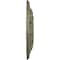 Ekena Millwork Valletta Ceiling Medallion (Fits Canopies up to 3 1/2"), 18"OD x 3 1/2"ID x 1"P, Witch Hazel Crackle CM18VLWHC - alternate 2